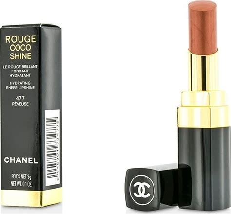 chanel 477 rêveuse|Chanel Reveuse (477) Rouge Coco Shine Hydrating Sheer.